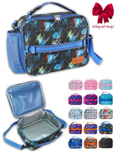 ComfiTime Lunch Bag for Kids – Insulated Lunch Box for Girls and Boys, Cute Reusable Cooler Bag with Zipper Pockets, Bottle Holder, Padded Handles and Shoulder Strap (Blue Camouflage) - Brands For Less USA