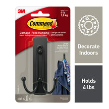 Command-Large-Double-Wall-Hooks-Black-Damage-Free-Decorating-1-Hook_5c63b570-a6dd-4ad2-be9f-d9dad43d5fe3.122438a9fbb225e069c32091478ecb75 - Brands For Less USA