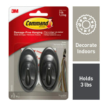 Command-Slate-Terrace-Hook-Medium-2-Wall-Hooks_36fe86bb-34a7-4060-945b-b69e4683ae45.3efa607d25d797fd837637df41473e99 - Brands For Less USA