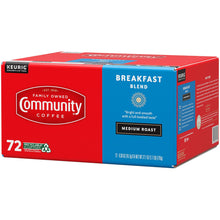 Community Coffee Breakfast Blend Medium Roast Single Serve, 72 ct.