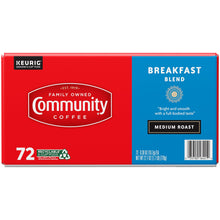 Community Coffee Breakfast Blend Medium Roast Single Serve, 72 ct.