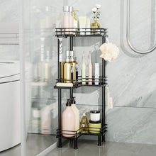 ConsumestCornerShowerCaddyStanding-3-TierStainlessSteelShowerOrganizerwithSoapHolderand4Hooks_LargeCapacityCornerShelfStandforBathroom_RestRoom5 - Brands For Less USA