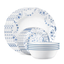 Corelle Darlington 12-Piece Glass Dinnerware Set (Service for 4)