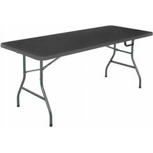 Cosco 6 Foot Premium Folding Table, Black