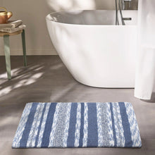 Cotton Stripe Bath Mat