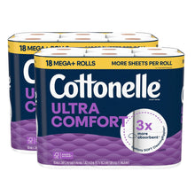 Cottonelle Ultra Comfort Bath Tissue, 2-ply, 269 Sheets, 36 Rolls