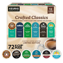 Crafted Classics Coffee K-Cup Pod Variety Pack, 72ct K-Cup Pods