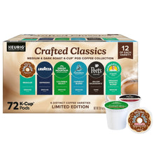 Crafted Classics Coffee K-Cup Pod Variety Pack, 72ct K-Cup Pods