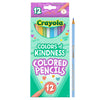 Crayola Colors of Kindness Colored Pencils, School Supplies, 12 Ct, Beginner Child