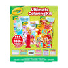 Crayola Ultimate Coloring Kit, 4 Books and 4 Boxes of 24 Count Specialty Crayons, Art Set for Kids Ages 3 & up