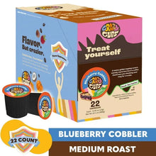 Crazy Cup Decaf Blueberry Cobbler Coffee Pods, in Recyclable Single Serve Cups For Keurig K Cups Machines, 22 Count - Brands For Less USA