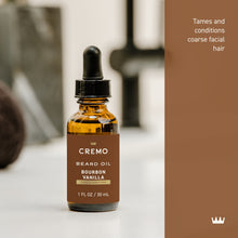 CremoBeardOil_BourbonVanillaScent_1floz_Moisturizes_SoftensBeards6 - Brands For Less USA