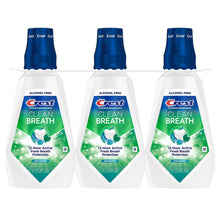Crest Advantage Clean Breath Mouthwash, Spearmint, 33.8 fl. oz., 3 pk.