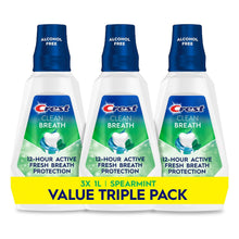 Crest Advantage Clean Breath Mouthwash, Spearmint, 33.8 fl. oz., 3 pk.