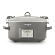 Crock-Pot® Programmable 7-Quart Cook and Carry Slow Cooker, Grey