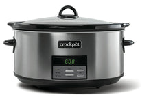 Crockpot™ 8-Quart Slow Cooker, Programmable, Black Stainless Collection
