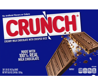Crunch Candy Bar, 1.55 oz, 36-count