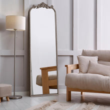 Crystal-Art-Gallery-22-x-64-Black-Filigree-Arch-Metal-Full-Length-Floor-Leaner-Mirror_9de78e04-1d91-459b-81ef-4097943a3f26.1e552c557316978906d571b21a5c734a - Brands For Less USA