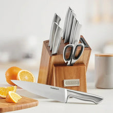 CuisinartGermanSteel10-pieceKnifeBlockSetwithBuilt-inSharpener - Brands For Less USA