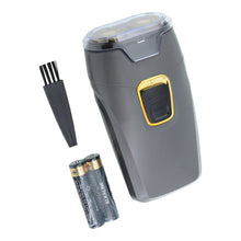 CuttingEdgeDualRotaryTravelShaver_Portable_Battery-Powered_HypoallergenicStainlessSteelBlades_Includes2AABatteries - Brands For Less USA
