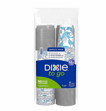 Dixie to Go Insulated Cups & Lids, 12 oz./80 ct.