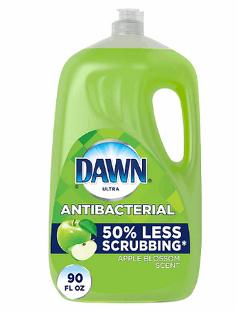 Dawn Ultra AntiBacterial Hand Soap, Apple Blossom Scent, 90 fl. oz.