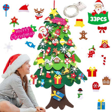 DIYLightedFeltChristmasTreeSetwithOrnamentsforKids-_1 - Brands For Less USA