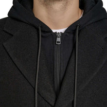 DKNY Men's Hooded Coat