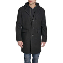 DKNY Men's Hooded Coat
