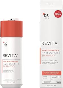 DS Laboratories Revita Extra Strength Density Shampoo, Anti Hair Loss, Anti Thinning, with Nanoxidil 5%, 2-pack