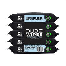 DUDEWipesFragranceFreePlusOdorControl_XLWetWipes_48Count_5Pack - Brands For Less USA
