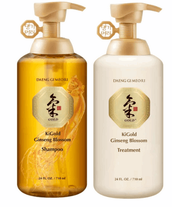 Daeng Gi Meo Ri Ki Gold Ginseng Blossom Shampoo & Treatment Set