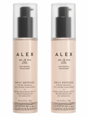 Daily Defense Mineral Anti-aging Sunscreen SPF 50+ 2-pack