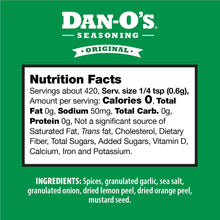 Dan-O's Original Seasoning, 8.9 oz.