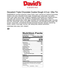 David_sCookiesDecadentTripleChocolatemadewithminiHershey_sKissesandReese_sPeanutButterCupCookiesTin_2Count6 - Brands For Less USA