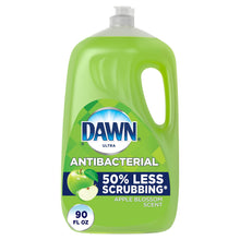 Jabón de manos antibacteriano Dawn Ultra, aroma a flor de manzana, 90 onzas líquidas.