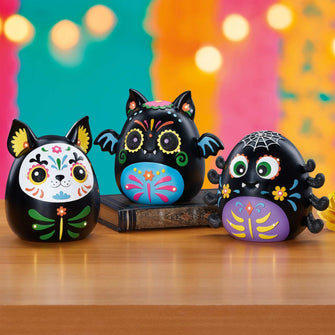 Day of the Dead LED Nightlights, Set of 3