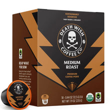 Death-Wish-Coffee-Organic-and-Fair-Trade-Medium-Roast-Single-Serve-Coffee-Pods-18-Count_5ac107df-ed01-4ff0-8bfc-c45c27afb147.5ba6e187fe02098c42bbc47a056feaba - Brands For Less USA