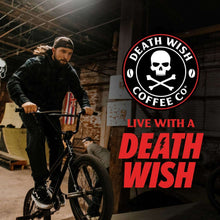 Death Wish Organic Dark Roast Ground Coffee, 34 oz.