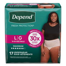 DependFreshProtectionIncontinenceUnderwearforWomen-AdultDiapers-L-17Count-_9 - Brands For Less USA