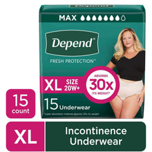 DependFreshProtectionIncontinenceUnderwearforWomen-AdultDiapers-XL-15Count8-_1 - Brands For Less USA