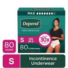 DependFreshProtectionIncontinenceUnderwearforWomen_AdultDiapers_S_80Count9 - Brands For Less USA