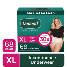 DependFreshProtectionIncontinenceUnderwearforWomen_AdultDiapers_XL_68Count10 - Brands For Less USA