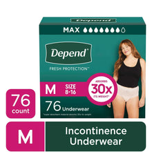 Depend_Fresh_Protection_Incontinence_Underwear_for_Women_Adult_Diapers_M_76_Count_9 - Brands For Less USA