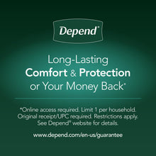 Depend Night Defense Incontinence Underwear for Men, Adult Diapers, XL, 20 Count