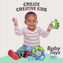 DevelopingSpatialAwarenessBabyRattlesTeethers_ShakerGrab_andSpinRattlesSetBluish2 - Brands For Less USA