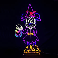 Disney 4' Neon Minnie Mouse