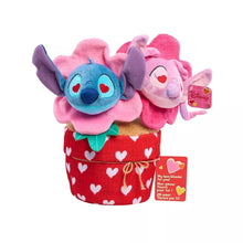 DisneyValentineBloomingPottedPlush-Stitch - Brands For Less USA