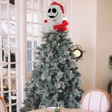 Disney, The Nightmare Before Christmas Jack Skellington Holiday Plush Tree Hugger, Black 11.5" High