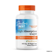 Doctor's Best, High Absorption CoQ10 with BioPerine®, 60 Veggie Caps